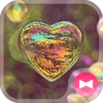 Logo of Heart Bubble Theme +HOME android Application 